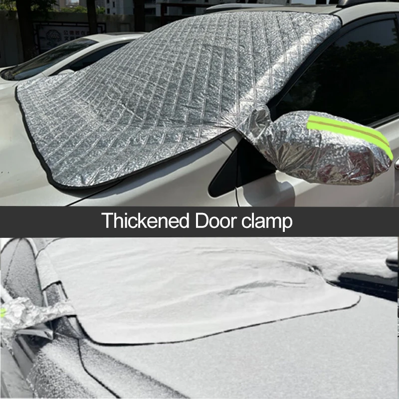 Front Windshield Sun Rain Dust Frost Guard Auto Snow Protection Artifact - Image 2