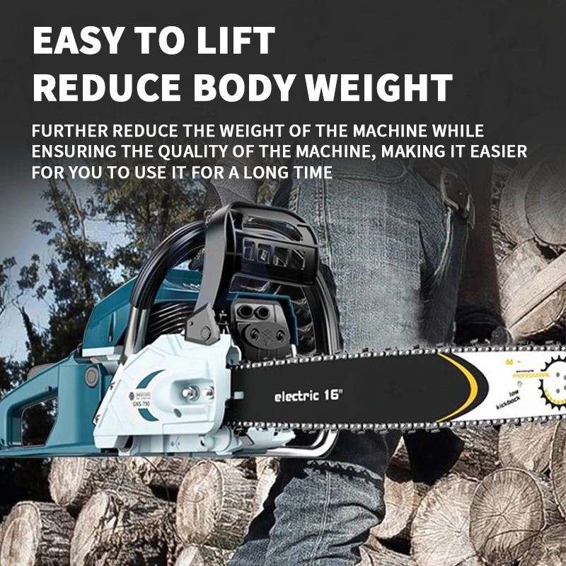High-Power Chainsaw 9900W Logging Saw 87CC 4-Stroke Gasoline Chain Saw - Image 2
