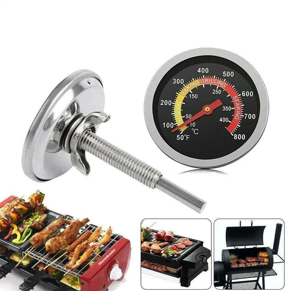 Barbecue Thermometer Oven Temp Gauge 10~400℃ /50℉~800 ℉ BBQ Smoker Grill Temperature 6mm Rod - Image 6