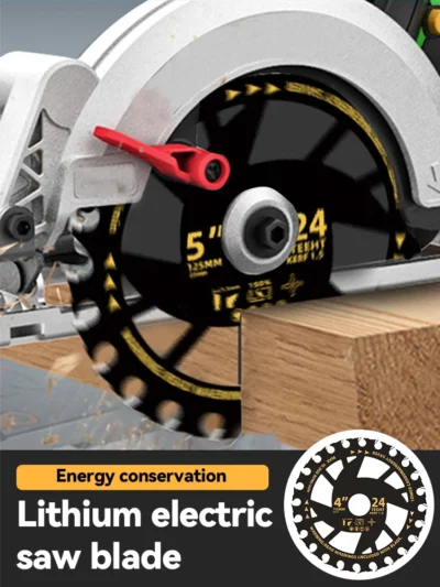 5/5.5inch Energy Saving Lithium Saw Blades ,Efficient Lithium Wood Cutting Saw Blades