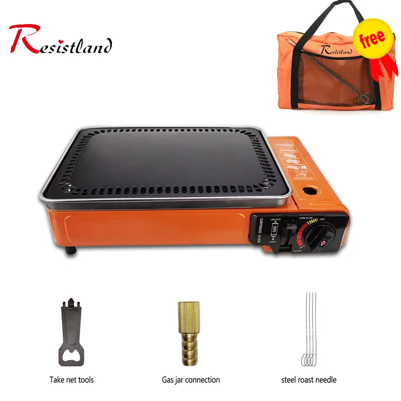 Portable BBQ Stainless Steel Stove Gas Grill - Image 8