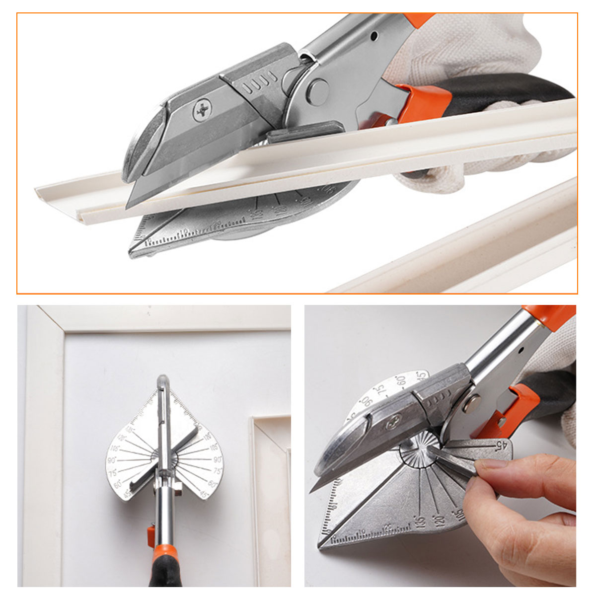 Angle Shear 45-135 Degree Miter Cutter Hand Shear - Image 12