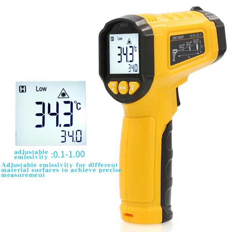 TS380 Infrared Non-Contact Thermometer Handheld - Image 4