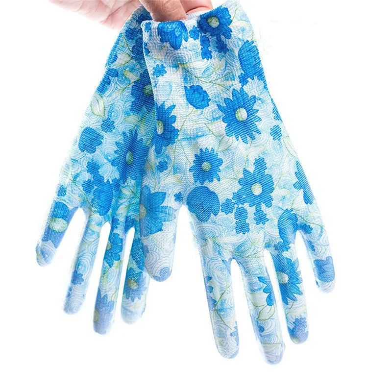 1Pair Garden Gloves Floral Gardening Gloves Women Non-Slip Working Gloves For Yard Cleaning Planting Working - Image 17