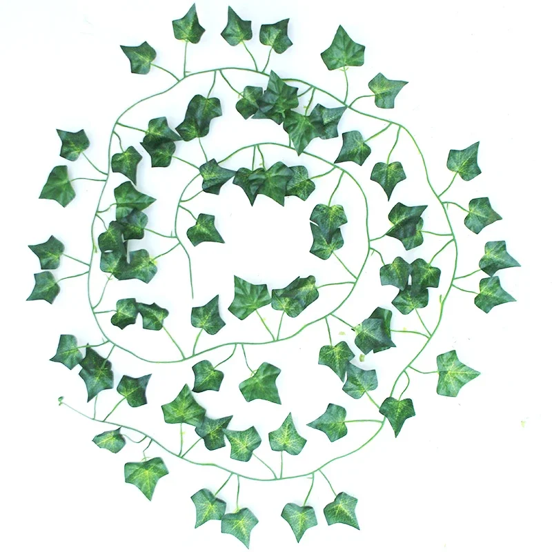 210Cm Artificial Hanging Christmas Garland Plants Garden Decoration - Image 9