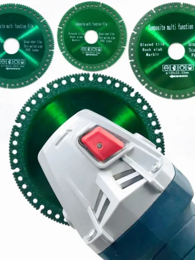 115/125mm Brazed diamond saw blade cutting disc 22.23mm steel metal stone cast iron steel reinforcement aluminum