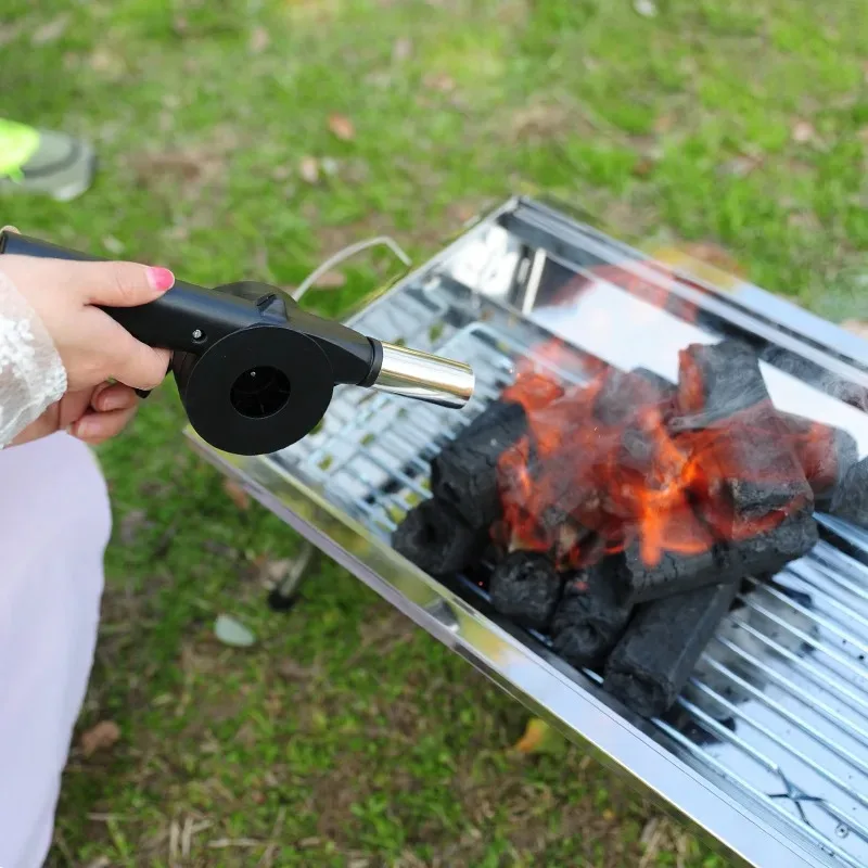 Hand BBQ Fan Air Blower For Barbecue Picnic Manual Fire Bellows - Image 2