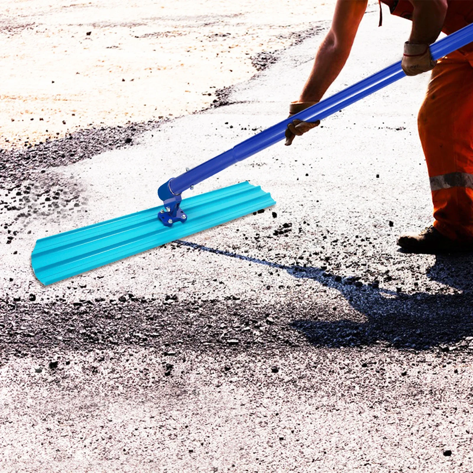 Trowel Concrete Kit Corrosion-Proof Concrete Smoothing Tool Set Effortless Cleaning Adjustable Bracket for Cement Work - Image 5