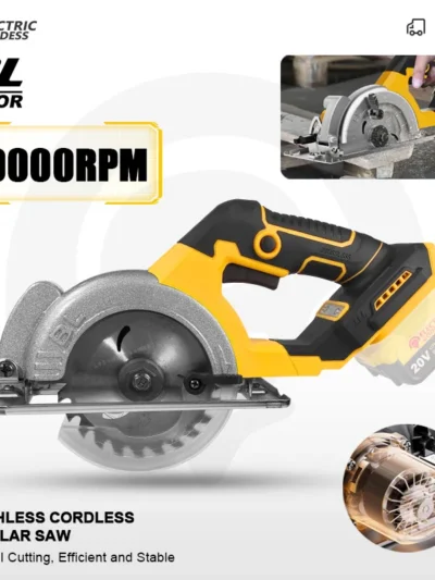 EGOD 5 Inch Brushless Electric Circular Saw Tools for Dewalt Battery