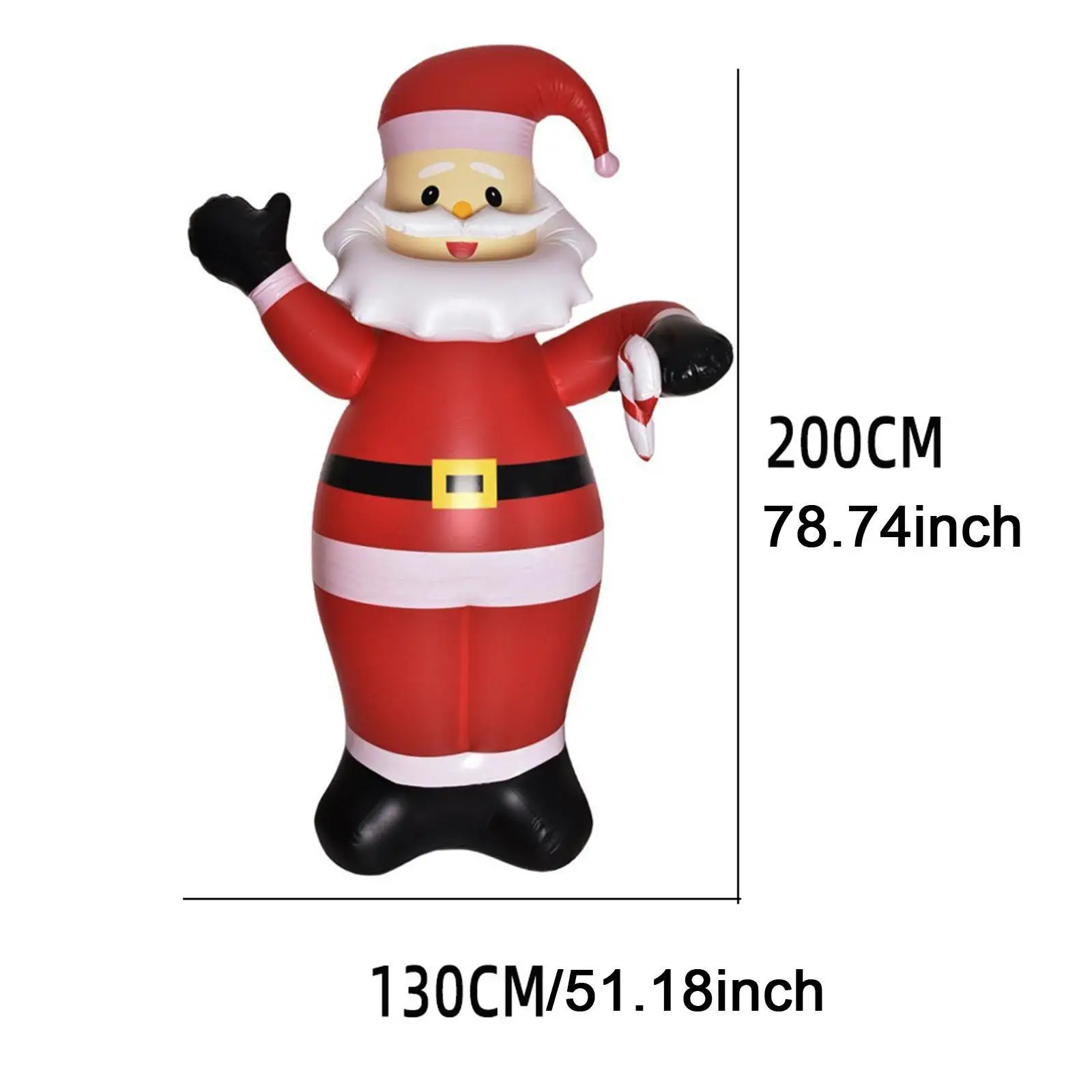 2M Inflatables Santa for Lawn - Image 6