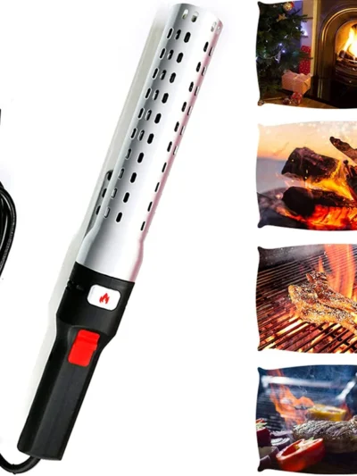 Charcoal Lighter Electric BBQ Starter for Barbecue Grill Firelighter Accessories Quickly BBQ Fire Smoker Tools
