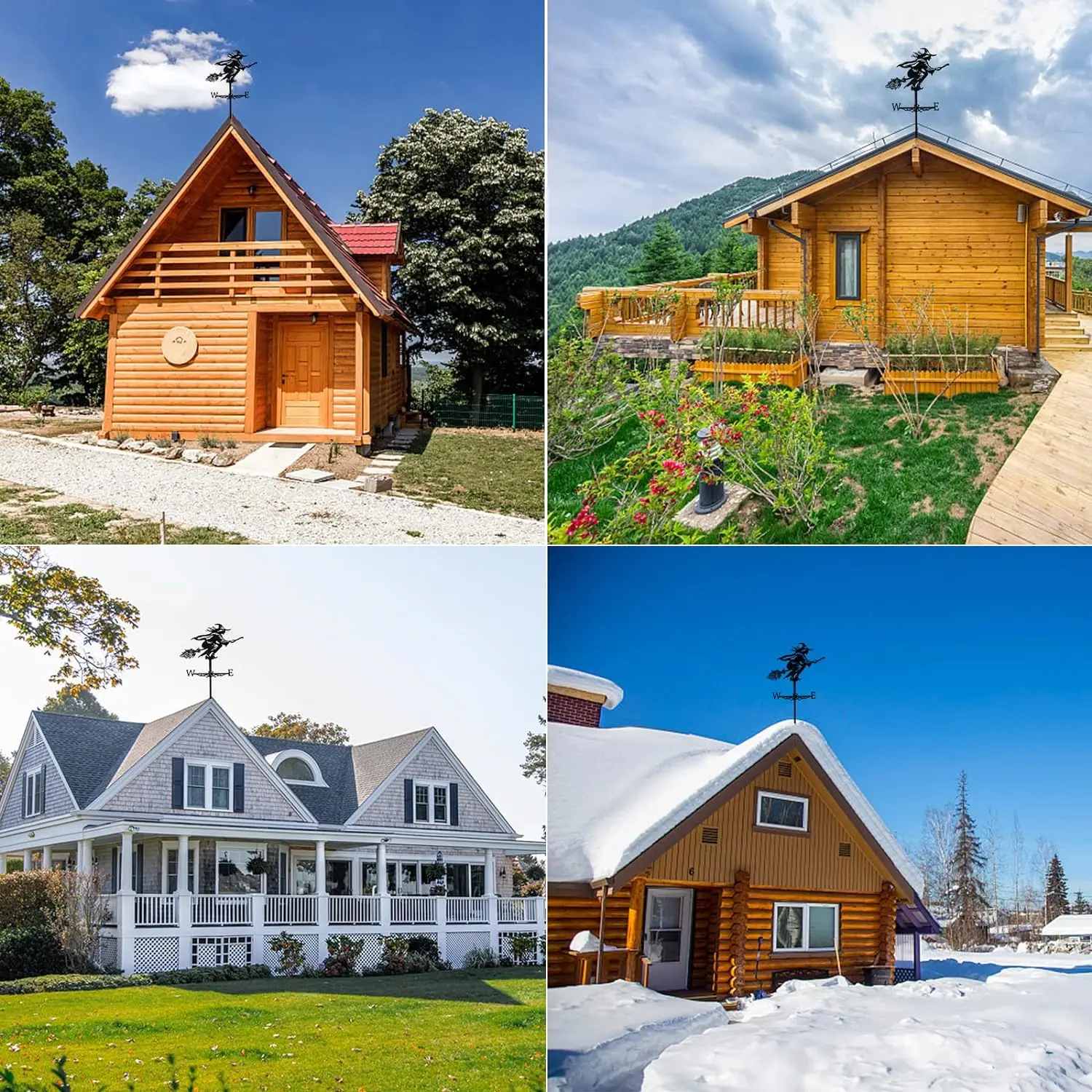 Silhouette Ornaments Wrought Iron Weathervane, Roof Patio Garden Plugin Decoration, Fishing Signs, Motorcycle Riding, Home Decor - Image 6