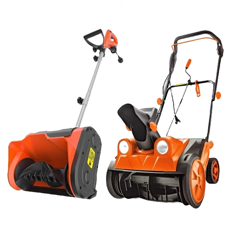 Hand Push Snow Removal Machine Portable Snow Plow Snow Thrower Shovel Blower Snow Clearing Equipment - Image 2