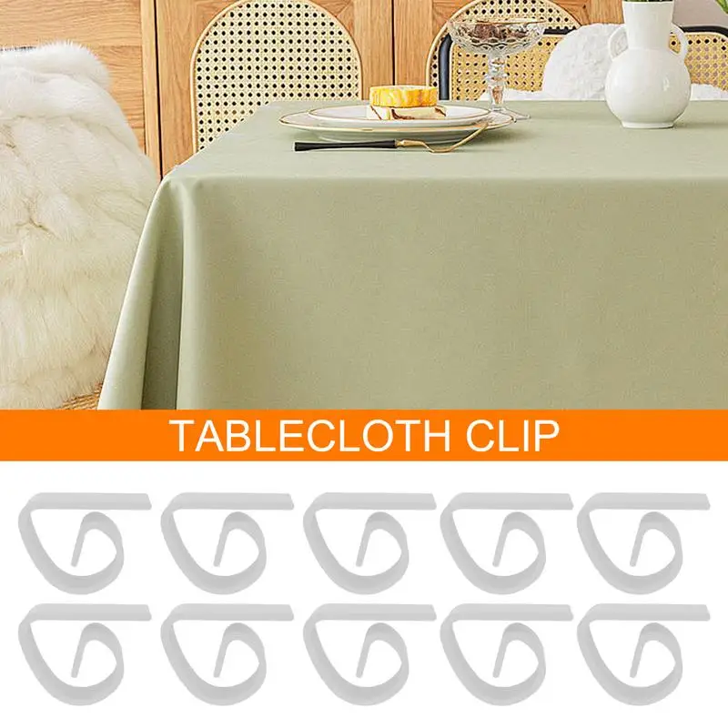 Picnic Table Clips 10X Colorful Small Tablecloth Clips For Tables Anti Slip Multifunctional Portable Table Cloth Holders For - Image 2