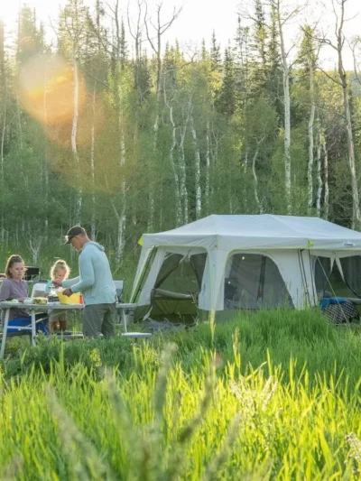 Instant Cabin Tent Multi Room Tents for Family Large Pop Up Tent with Organization for Outdoor Camping Accessories Tents