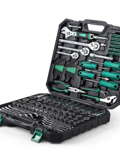 213-Piece Mechanics Tool Set General Assorted Sockets and Wrenches Set