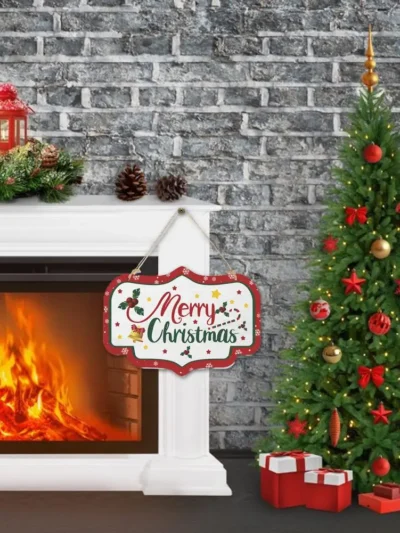 Christmas Door Sign Festive Christmas Paper Door Signs For Indoor/outdoor Front Door Wall