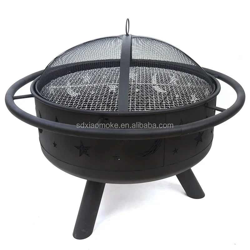 hot sale garden idea modern outdoor patio furniture sets with fire pits set with lid and log poker - Image 6