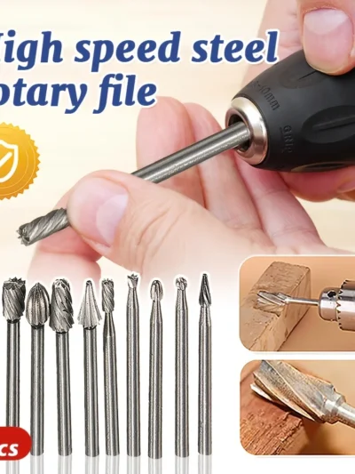 10pcs Set Woodworking Carving Milling Cutter For Dremel