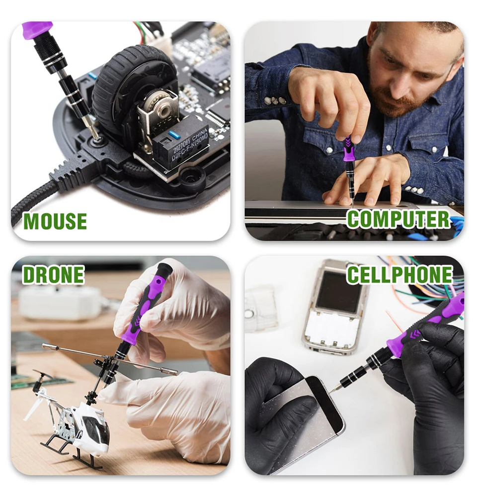 115 in 1 Precision Screwdriver Set Multifunctional Magnetic Repair Tools Kit - Image 16