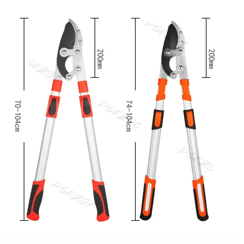 Garden Branch Scissors Stretchable SK5 Steel Long Pruner Gardening Fruit Tree Pruning Shears - Image 12