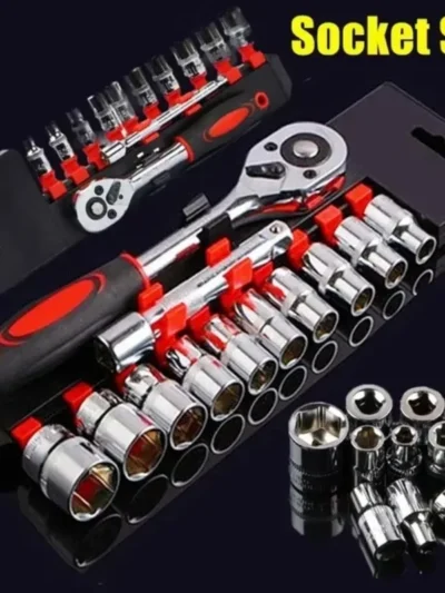 New Upgrade Wrench Socket Set Hardware
