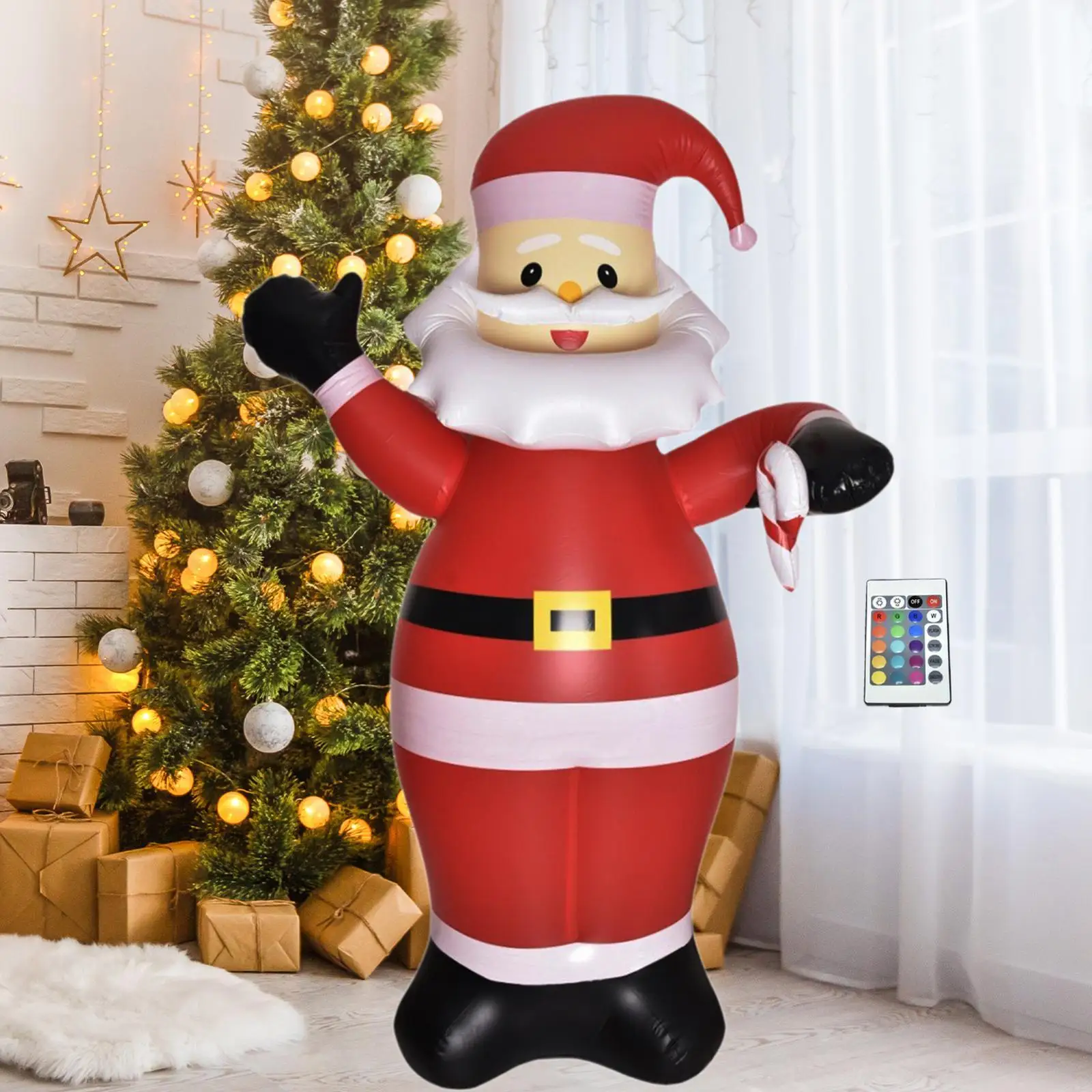 2M Inflatables Santa for Lawn - Image 3