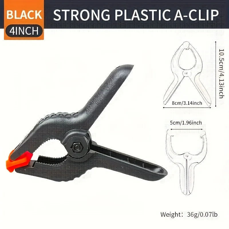 3/4/ 6/9 inch Plastic Nylon Adjustable Woodworking Clamps - Image 10