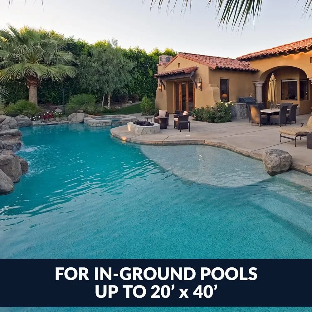 Powder pool cleaning tools,Robotic Pool Cleaner for In-Ground Pools up to 20 x 40 ft. (Automatic Pool Vacuum) - Image 2