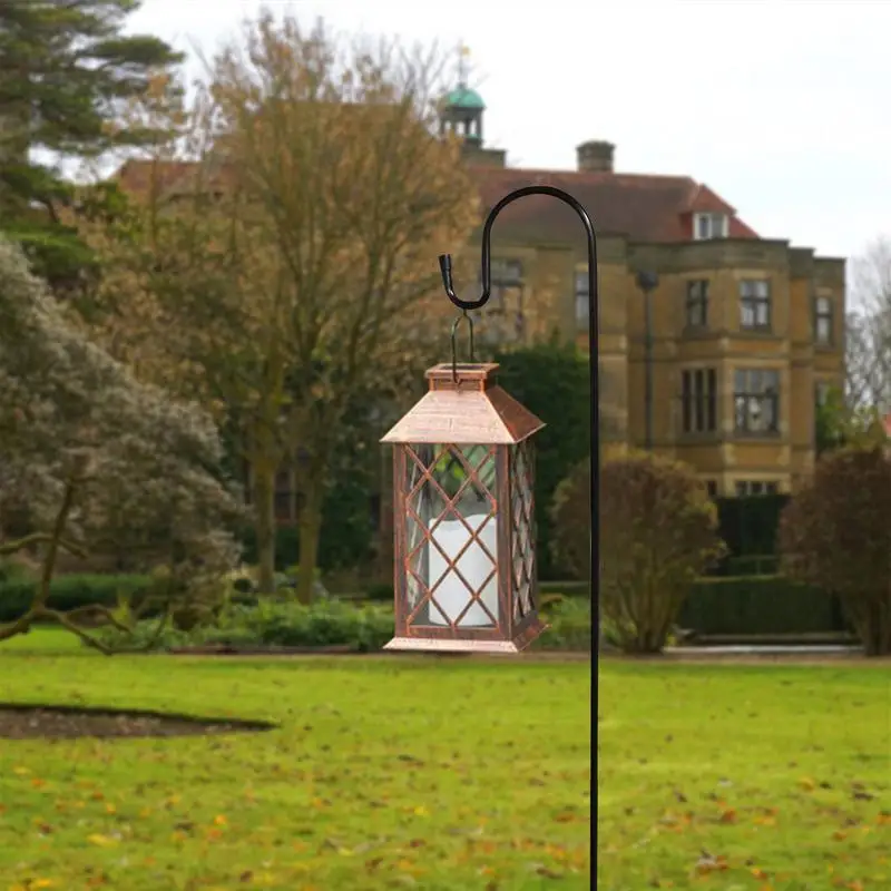 4Pcs Heavy Duty Hangers Bird Feeder Pole Shepherds Hooks Outdoor Garden Lanterns Solar Light Hanging Stakes Pot Hooks Stand - Image 3