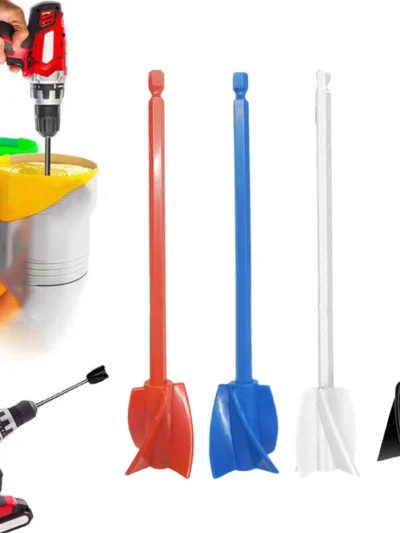 Epoxy Mixer Paint Drill Attachment Paddle Consistency Liquids Resin Head Stirrer Mixer Paint