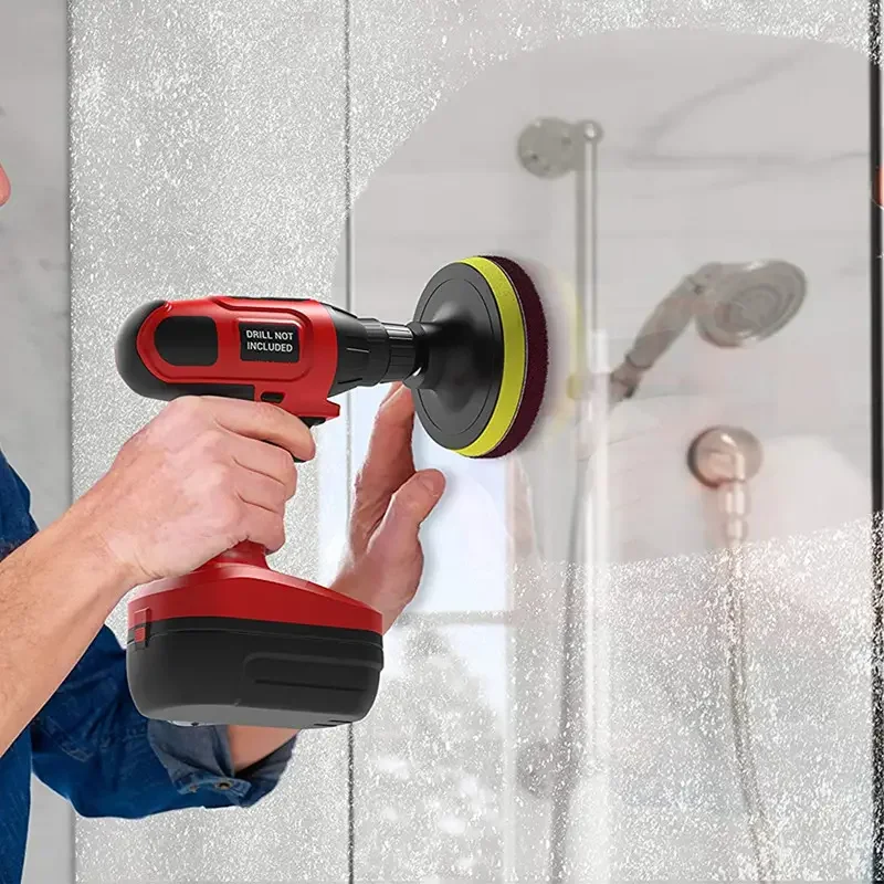 Upgrade Your Cleaning Routine With This 8-Piece Drill Power Brush Tile Scrubber Kit! - Image 5