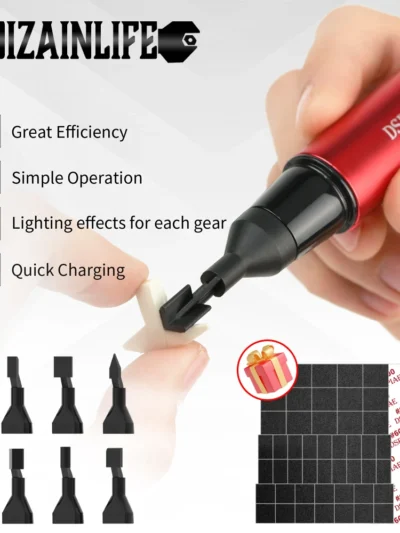 DSPIAE ES-A Reciprocating Sander DIY Electric USB Charge Grinding Pen Plastic Model Sanding Heads Sandpaper