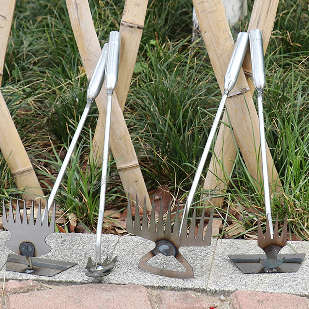 Multifunctional Hoes Shovel Pulling Farming Tools And Rakes Weeding Artifact Uprooting Farm Equipment Weed Garden Tools - Image 4