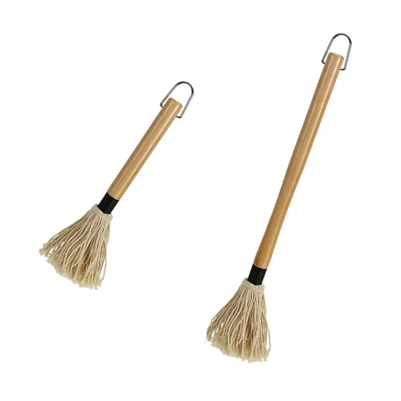 Wood Handle BBQ Basting Brushes