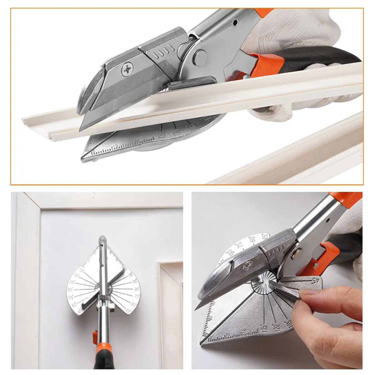 Angle Shear 45-135 Degree Miter Cutter Hand Shear - Image 6