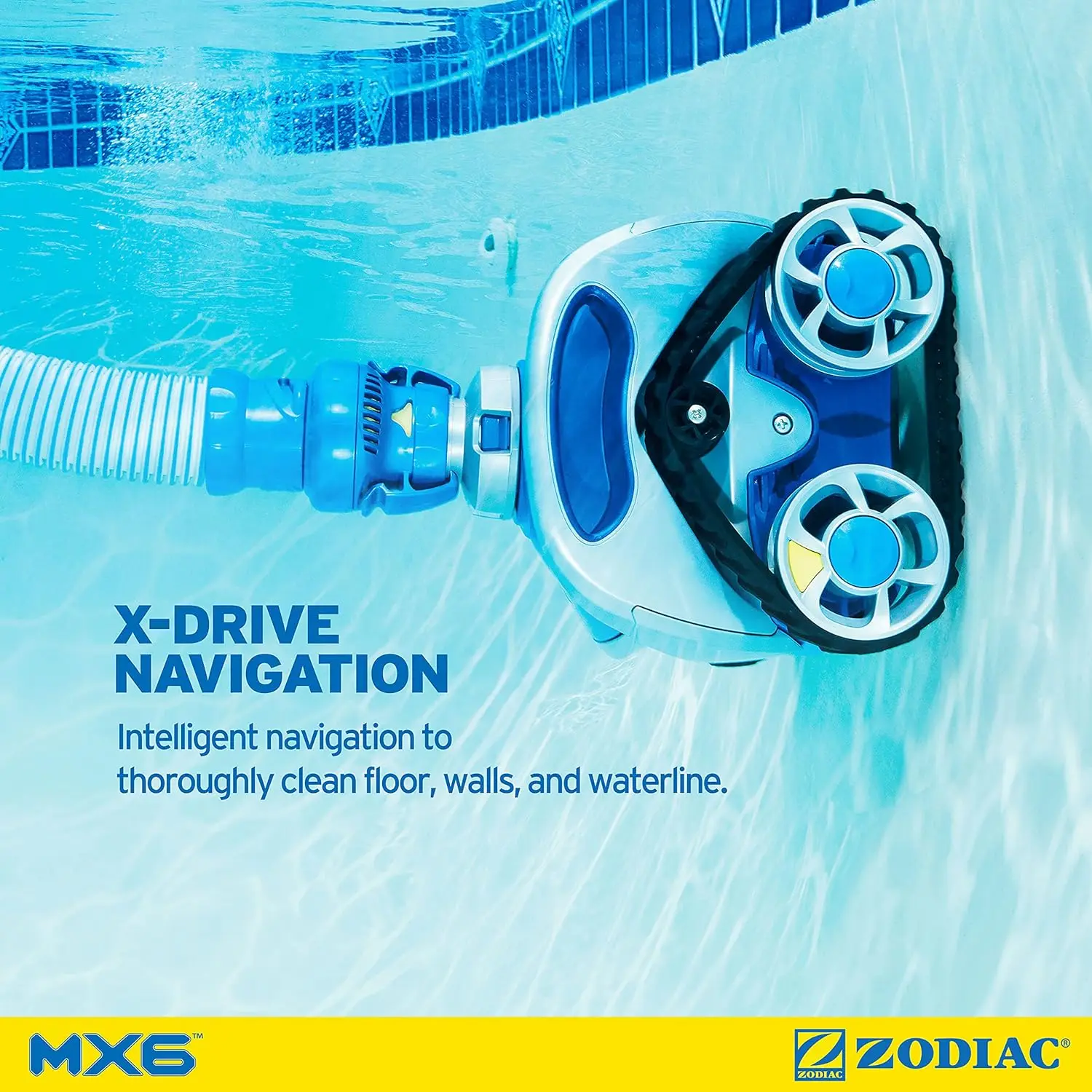 New MX6 Automatic Suction-Side Pool Cleaner Vacuum for In-ground Pools - Image 5