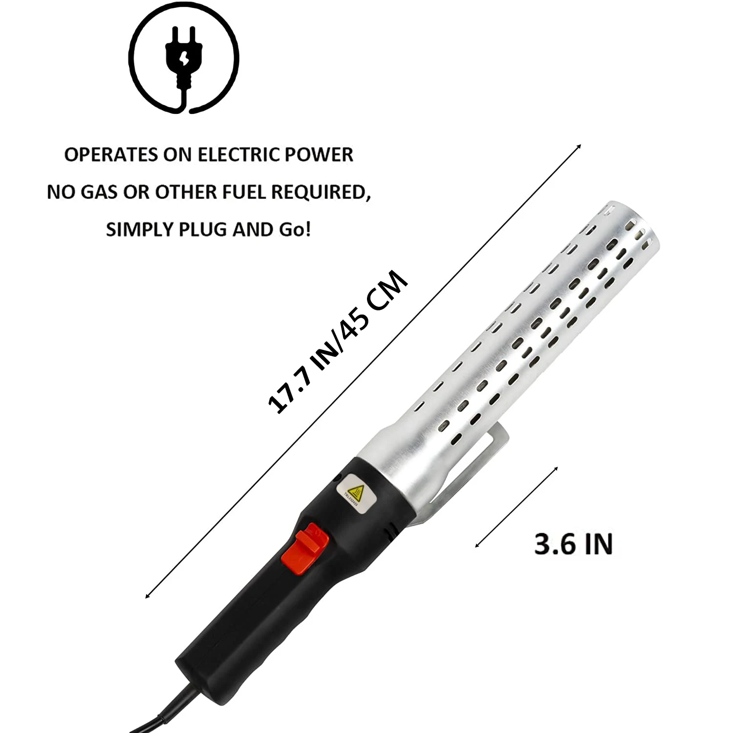 Charcoal Lighter Electric BBQ Starter for Barbecue Grill Firelighter Accessories Quickly BBQ Fire Smoker Tools - Image 2