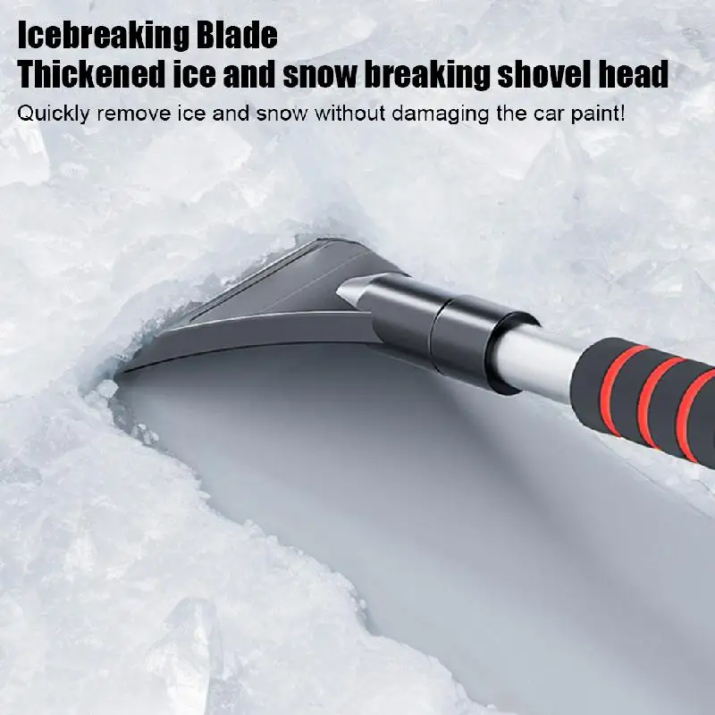 Car Windshield Wiper Snow Removal Brush Removable Snow Shovel Extended EVA Cleaning Tool Broom Cleaning Accessories - Image 2
