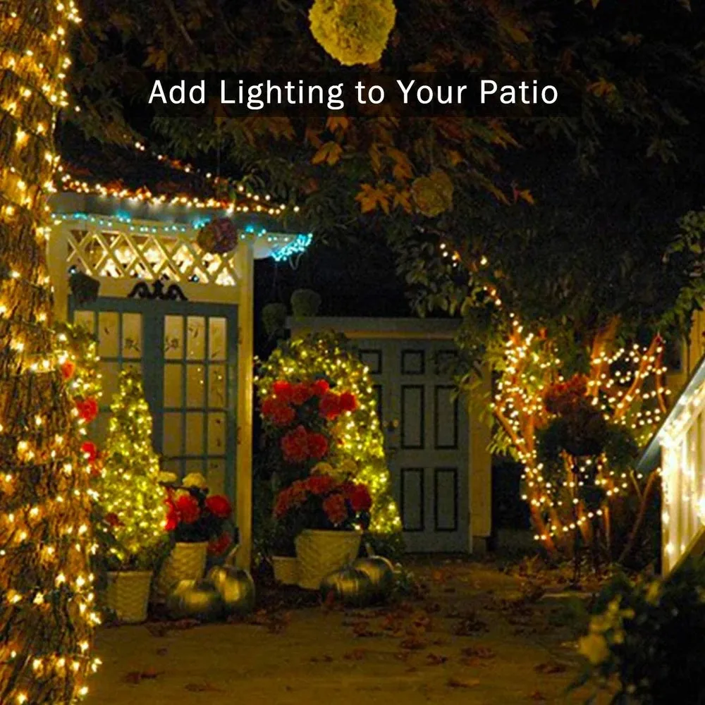 Solar String Fairy Light LED Waterproof Outdoor Garland - Image 2