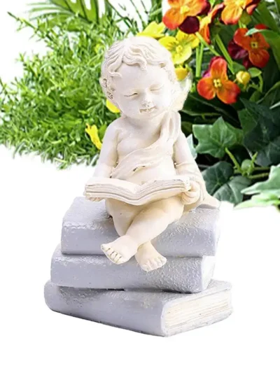 Angel Statues For Garden Angel Sculptures Ornament For Outside Angel Garden Statue Decor Waterproof Outdoor Garden Praying Angel