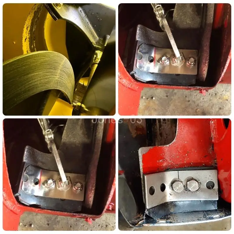 Q6PE Snowblower Modifies Impeller Stainless Steel Impeller Snow Blower Impeller - Image 6