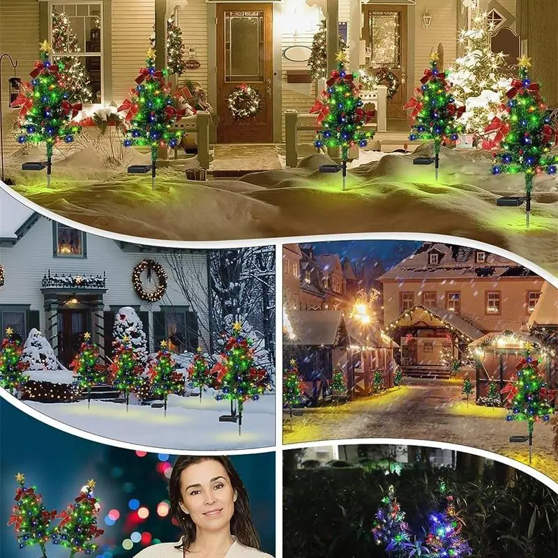 Solar Christmas Tree Light Outdoor Courtyard Decoration - Image 5