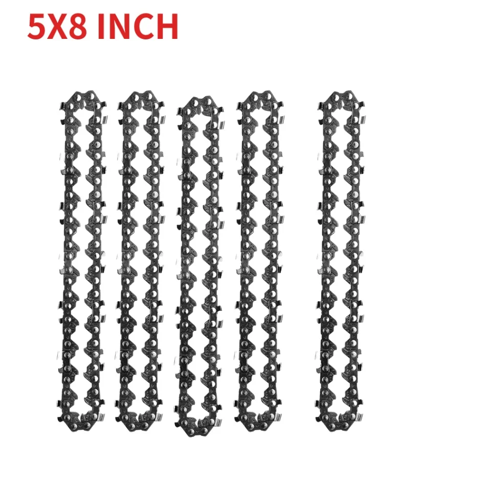 Electric Chainsaw 4 6 8 Inch Chains for 4/6/8 Inch Chain 6 Inches Electric Saw Parts 4 6 8 Inch Chainsaw Guide Plate - Image 13