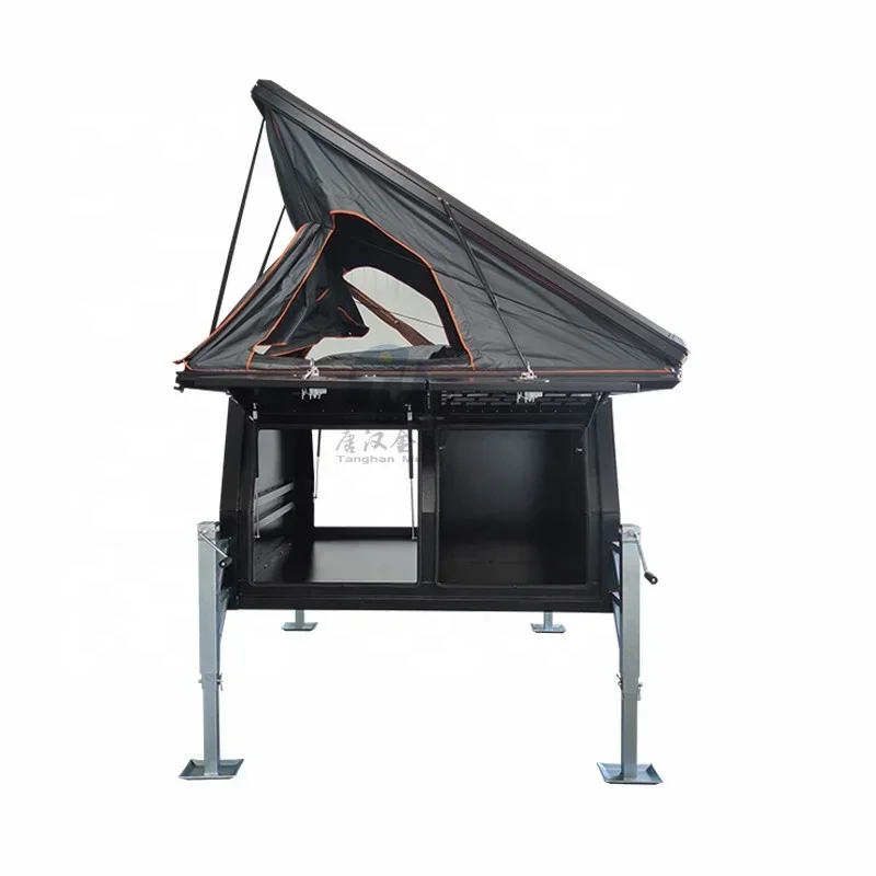 Triangle Aluminum Alloy Hard Shell Ute Tray And Canopy Triangle Roof Top Tent For Car And Pickup/truck Camping - Image 7