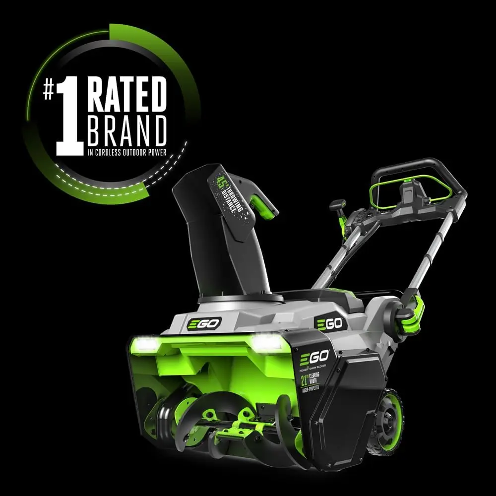 SNT2125AP 56-Volt 21-Inch Single Stage Auger Propelled Snow Blower (2) 7.5Ah Batteries and Dual Port Charger Included - Image 2