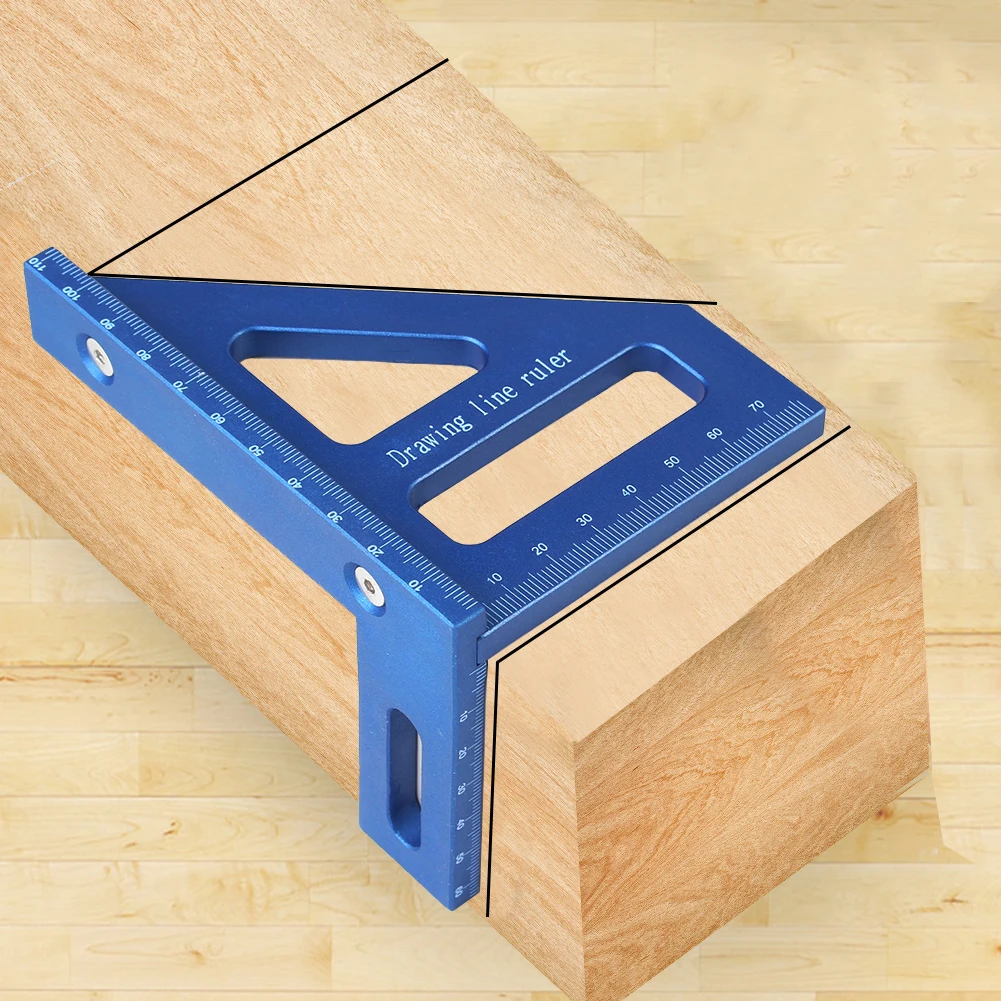 3D Multi Angle Measuring Ruler 45/90 Degree - Image 4