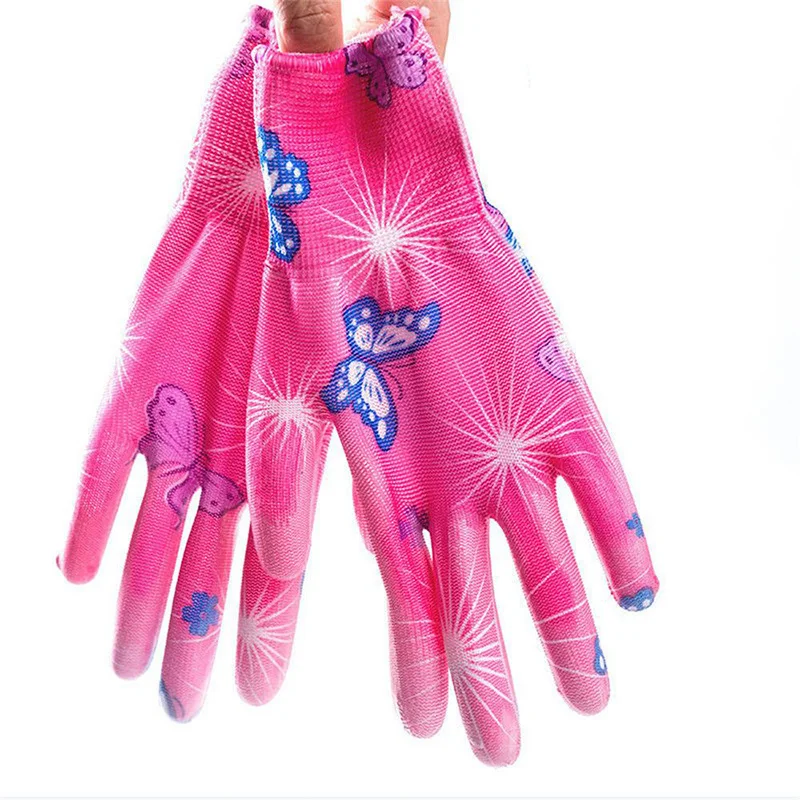 1Pair Garden Gloves Floral Gardening Gloves Women Non-Slip Working Gloves For Yard Cleaning Planting Working - Image 20