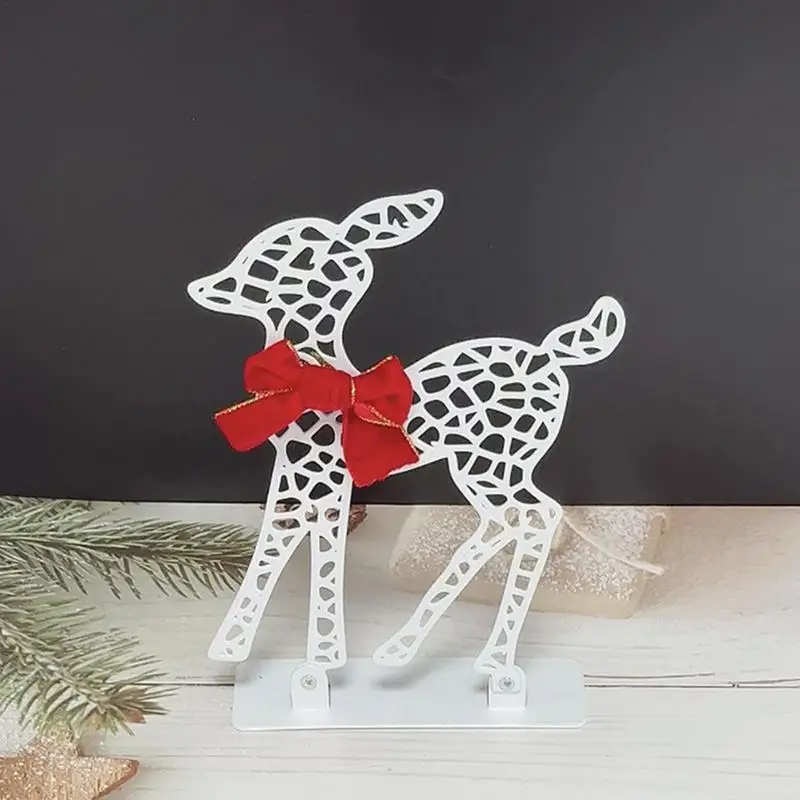 Creative Lighted Deer Yard Decoration Light Up 3D Deer Reindeer Yard Light - Image 3