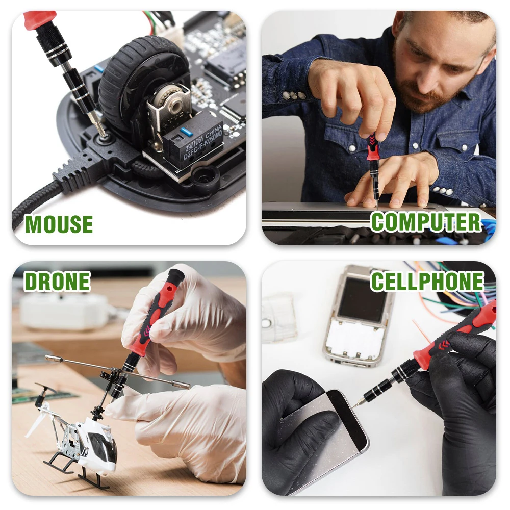 115 in 1 Precision Screwdriver Set Multifunctional Magnetic Repair Tools Kit - Image 5